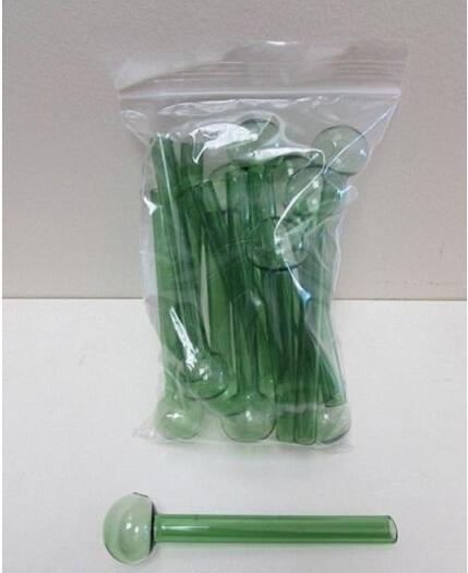 

10cm Great Pyrex Thick Clear Glass Oil Burner Clear Glass Oil Burner Glass Tube Oil Burning Pipe somking pipes water pipes free shipping kjy