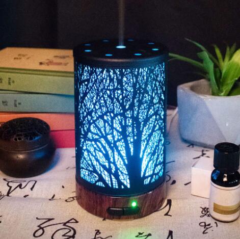

Diffuser Metal Aroma Humidifier Mist Maker Romantic Humidifier For Home Office Hotel