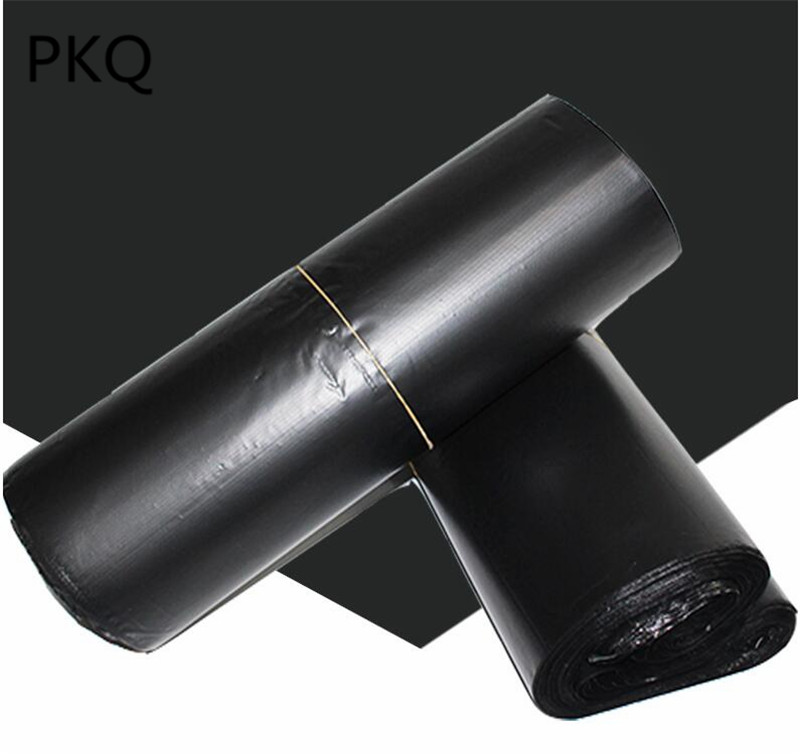 

100pcs Black Plastic Shipping Bag For Clothing Gift Packaging Postal Bag Large Poly Courier Self Adhesive Waterproof Pouch