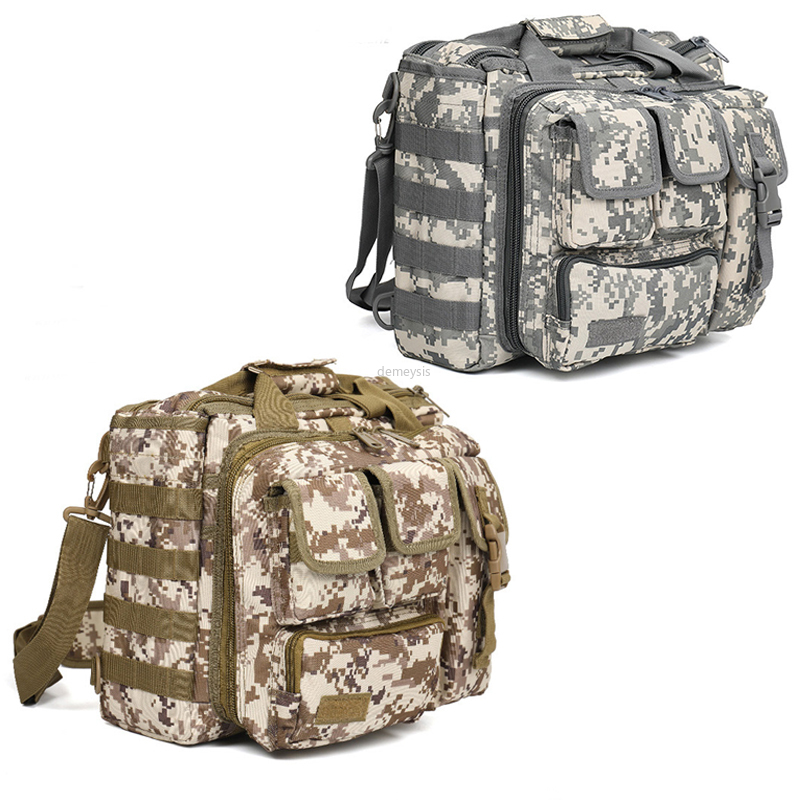 

Tactical Backpack Large Capacity Hunting Trekking Travel Fishing Laptop Bag Camping Hiking Climbing Shoulder Bags Pack, Black