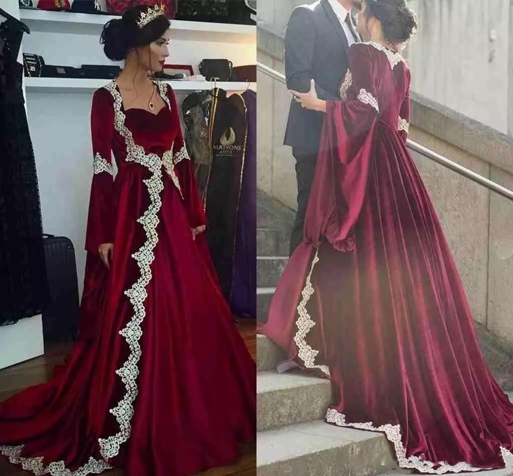 latest velvet gown designs