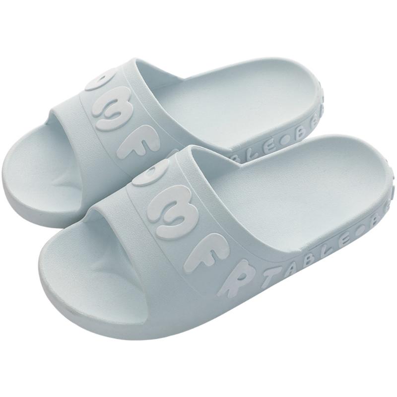 

Leisure Women's Fashion Casual Couples Home Bathroom Shower Non-Slip Slippers Pool Shoes Round Toe Flat Slippers Women Summer, Yellow