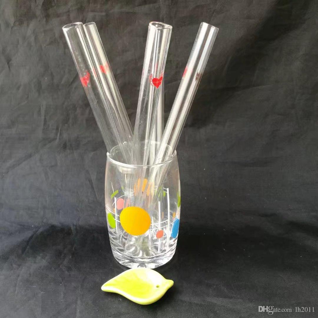 

Love glass straw Â , Wholesale Glass bongs Oil Burner Glass Pipes Water Pipes Oil Rigs Smoking Free Shipping