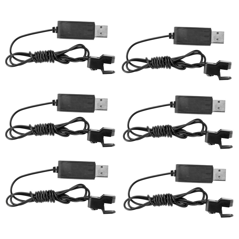 X5C Ligne de Batterie de C/âble de Chargeur dUSB pour Les Drones de Quadcopter de RC de Syma X11 Noir X5 X5C-1