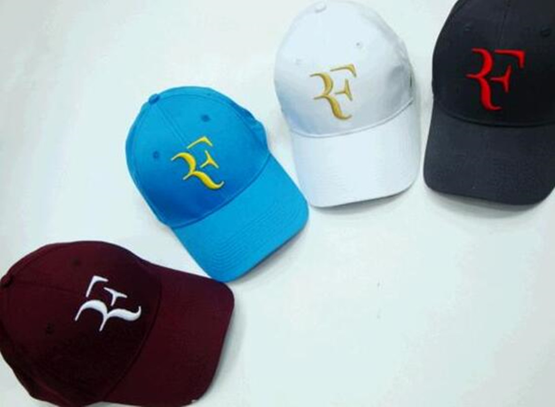 

luxury- High quality men and women general Federer tennis guru hat cotton cap sports soccer basketball baseball cap Sun hat, Red