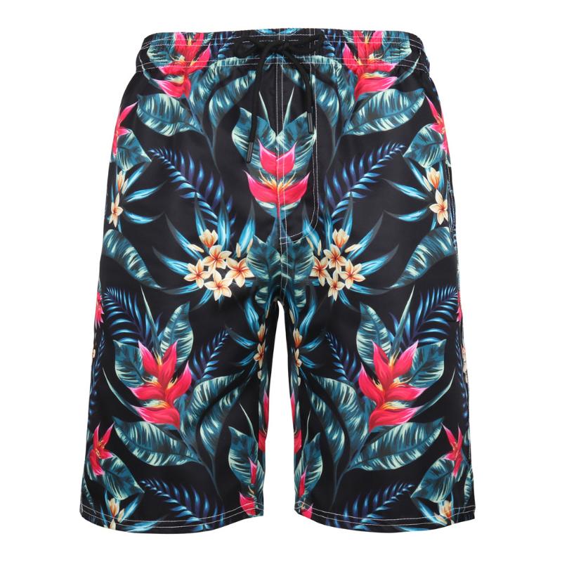 

KANCOOLD shorts Men's Summer New Style Fashion Polyester fluorescent Printed Shorts Recreational Sports game Beach Pants2020Apr7, Multicolor