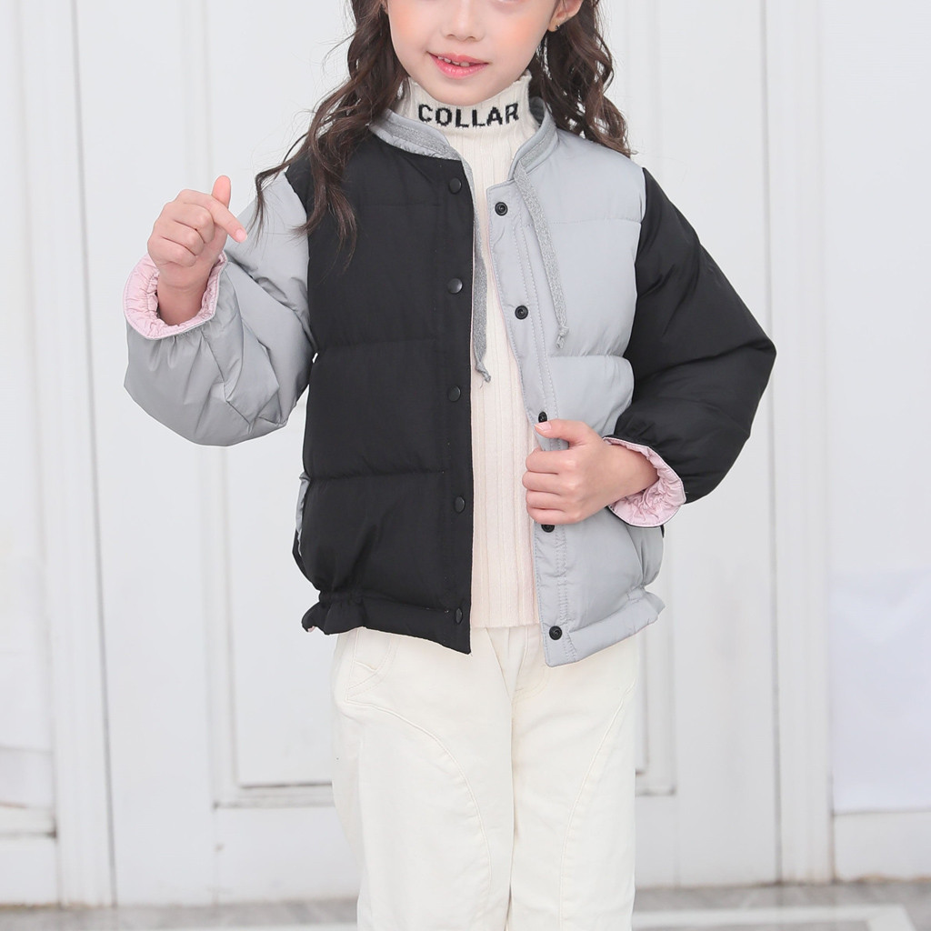 

Baby Girls vest Winter vest For Girls waistcoat Kids Warm zipper patchwork cute Outerwear Boys waistcoat Clothes, Orange