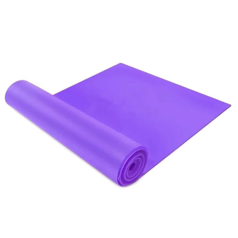 

Fitness Resistance Band Pilates Stretch Band Dance Exercise Purple Blue
