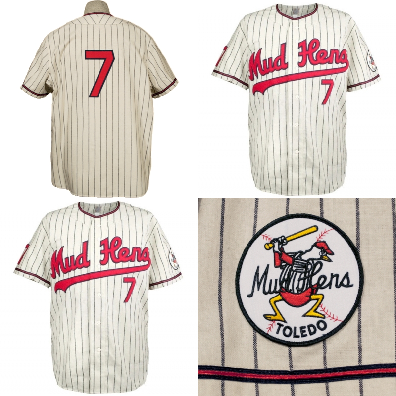 

Toledo Mud Hens 1965 Home Jersey Shirt Custom Men Women Youth Baseball Jerseys Any Name And Number Double Stitched, White your name your number