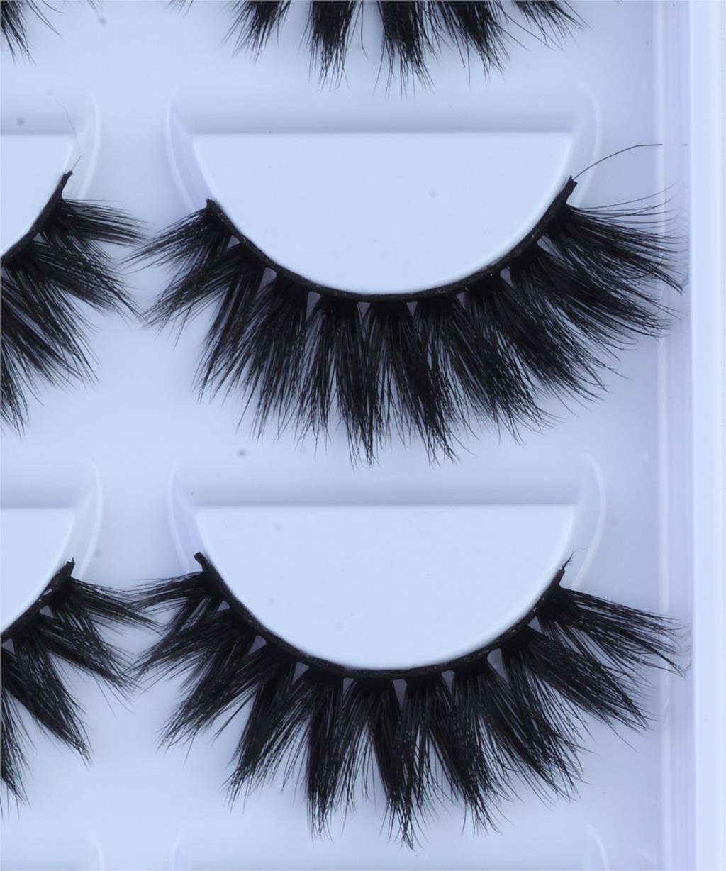 MB W NEW 100 Mink Eyelashes 3D Makeup False Eyelashes Full Strip Fake