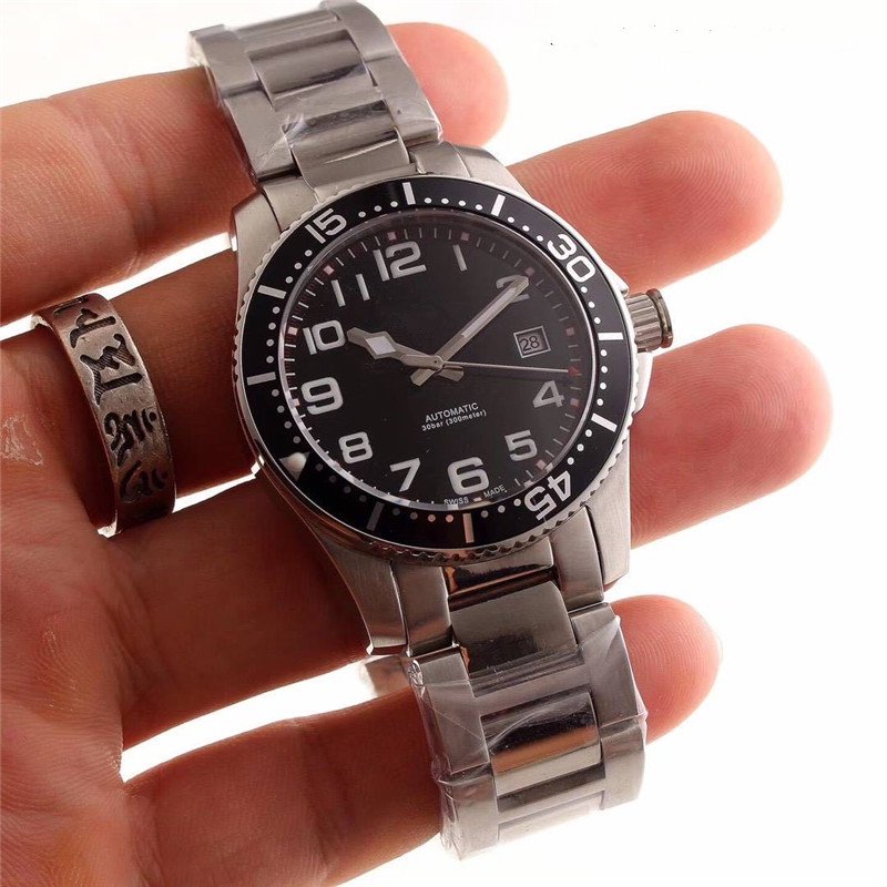 free shipping hot sale classic man watch luxury Stainless steel luxury watch automatic watch man clock Fashion business New watches lg14-image-541148973