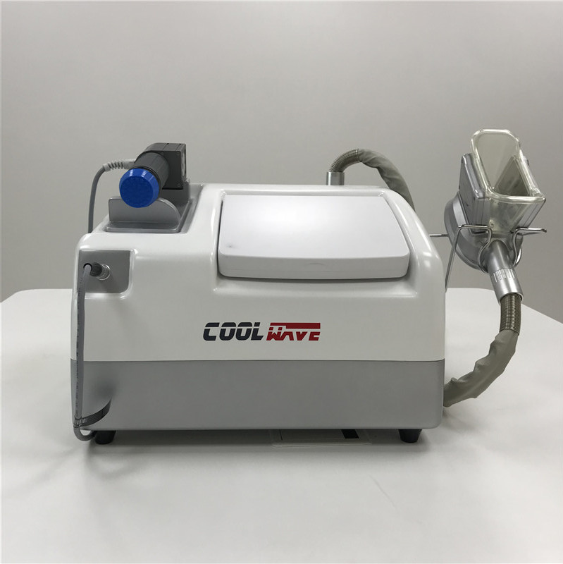 

Cryotherapy cryolipolisis shockwave therapy 2 in 1 machine/Portable acoustic radial shock wave therpay machine for slimming