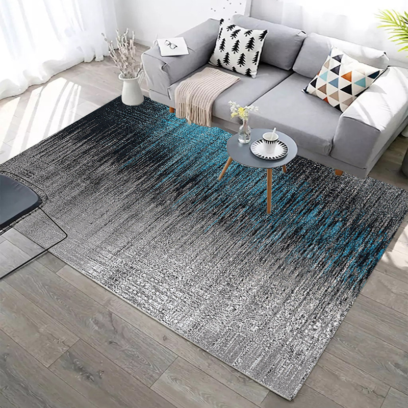 

Carpet Area Rugs Chinese Style Ink Drawing Study Room Sofa Coffee Table Mat Nordic Modern Carpets for Living Room Bedroom, Yq-04