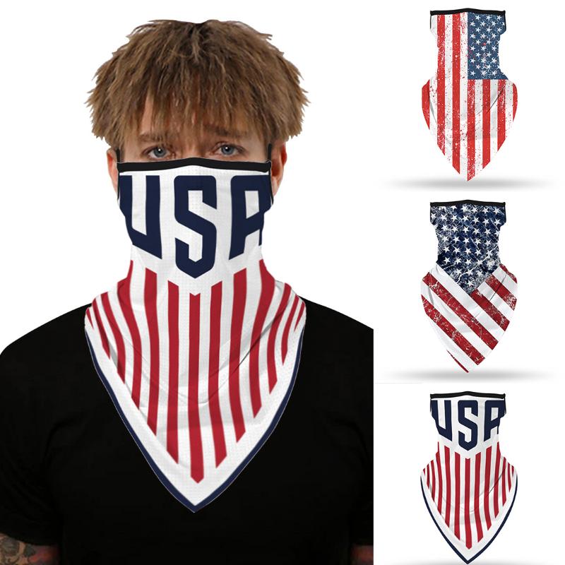 

Bandana Headband Scarf National Flag Printed Scarf Multifunctional Seamless Tubular Bandanas Tube Anti-sweat Sunshade Dust-proof, Color1