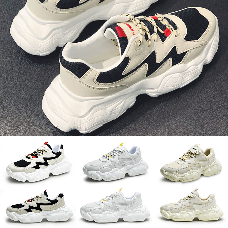 

hot mens running shoes cool black white fashion creepers dad high quality men women trainer sports sneakers 3944, A1