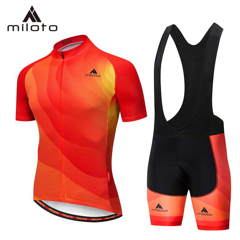 

Cycling Jersey Sets MILOTO 2021 Ropa Ciclismo Mujer Mountian Bicycle Sportswear Clothing Racing Bike Wear Clothes Suits, Cbj-m083-btb