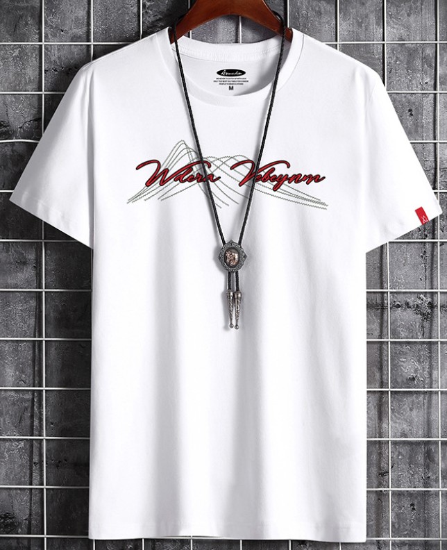 

Mens Designer t shirts Clothes Summer Simple Parabola Fashion Men Cotton Casual tshirt Hip Hop Mens Tee T-shirt White Black Plus Size 6XL