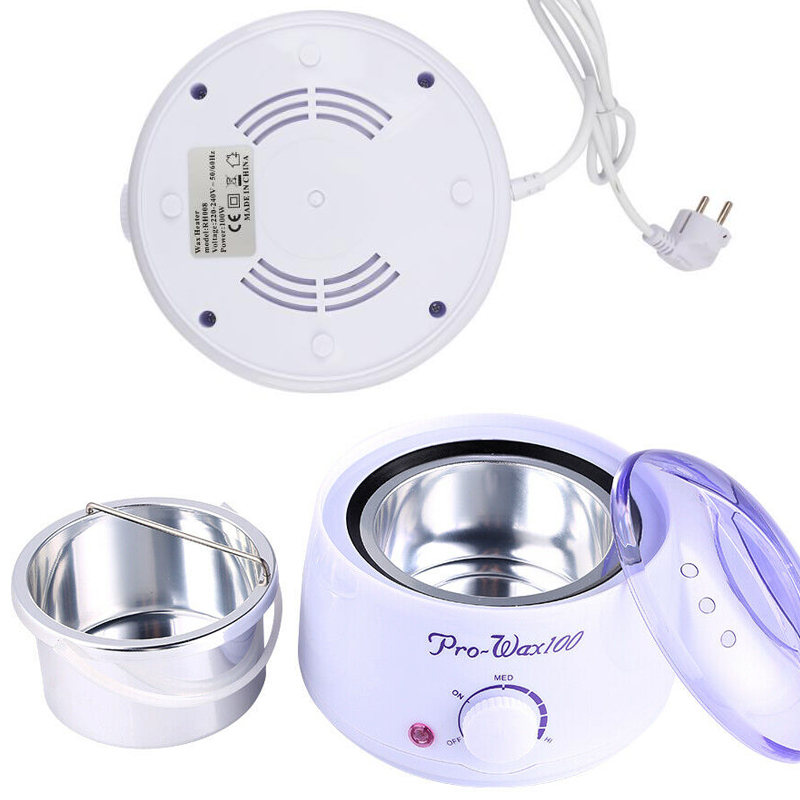 

500ML Paraffin Waxing Heater Wax Warmer Pot Hair Remover Body Spa Salon Kit Hand Epilator Feet Paraffin Wax Machine Body Depilator274Z