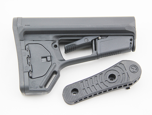 

PTS ACS-L Stock With Rubber Pad airsoft with retail box packing black Dark Earth