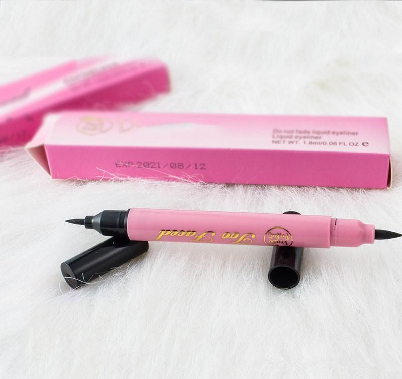 

Dropshipping Face Do NOT FADE Liquid Eyeliner Double End Brown + black Single end black color