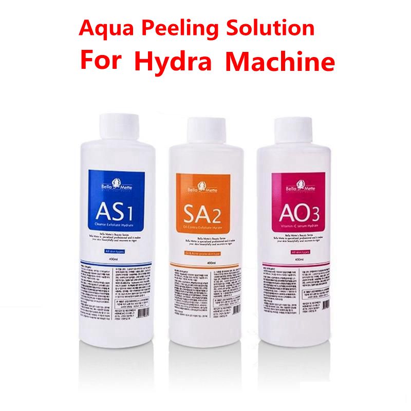 

Aqua Peeling Solution 400ml Per Bottle Hydra Dermabrasion hydrafacial machine serum Facial Cleansing Blackhead Export Liquid for normal skin