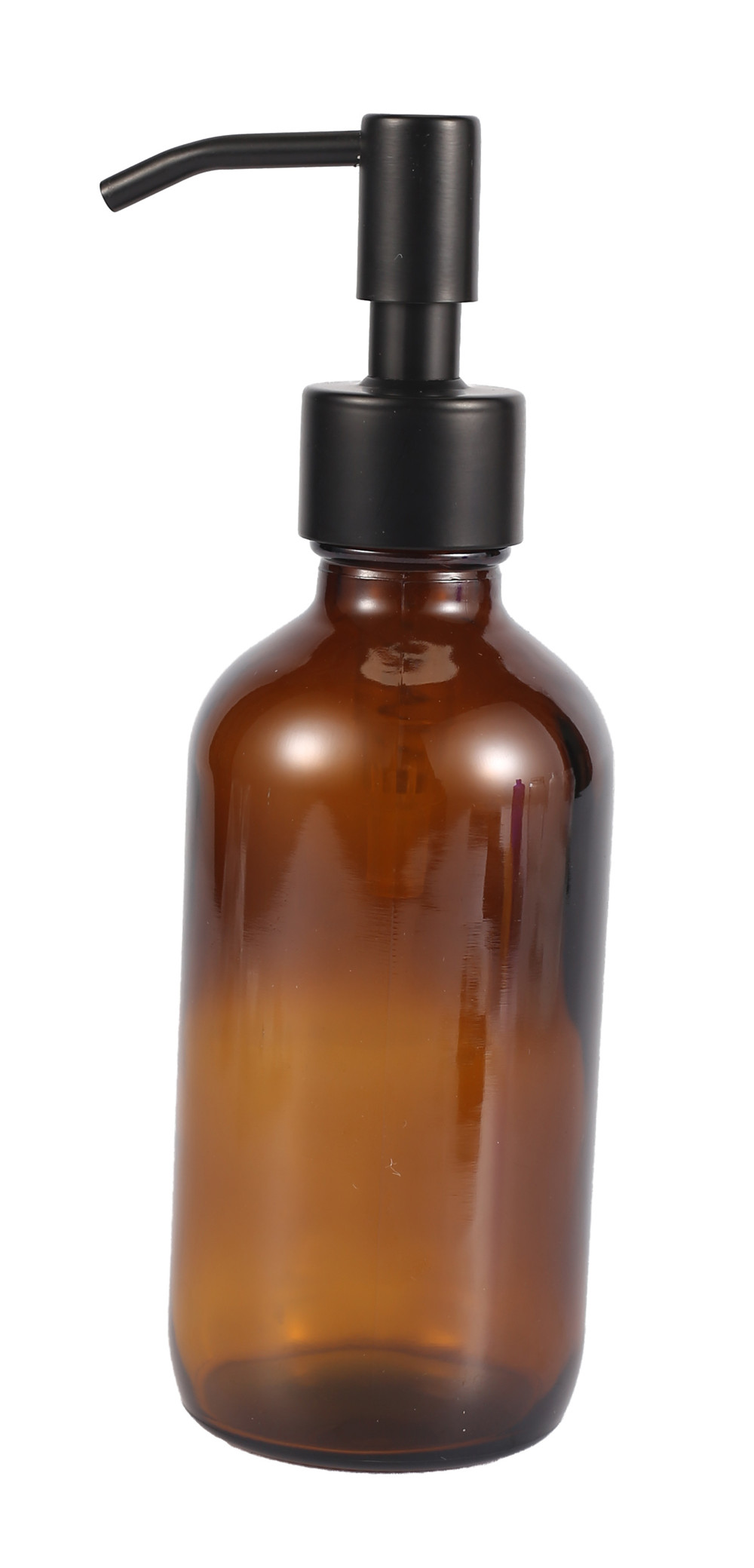 

28/400 Soap Dispenser Pump Black Small Head Rust Proof 304 Stainless Steel Liquid Pump for Kitchen and Bathroom Jar not included