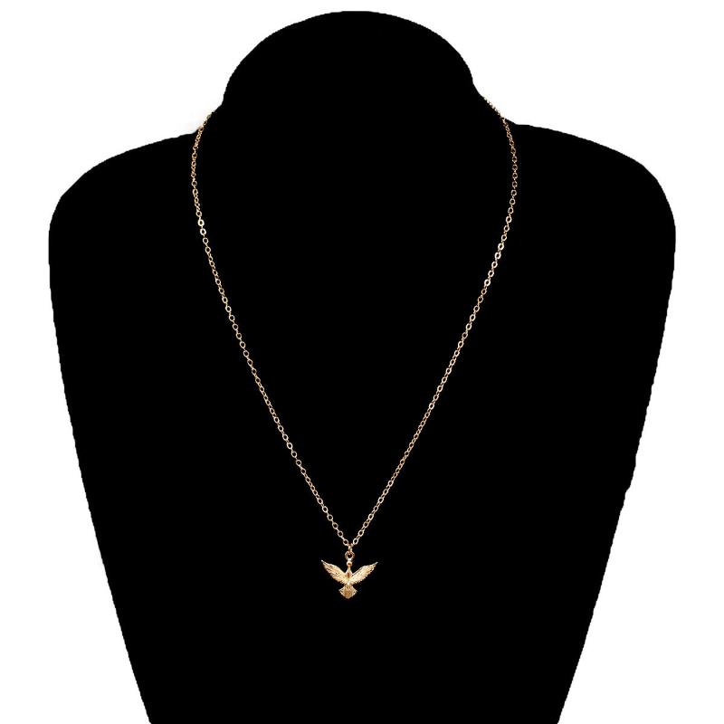 

Stainless steel jewelry female jewelry geometric simplicity Eagle Necklace women fashion trend collar chain