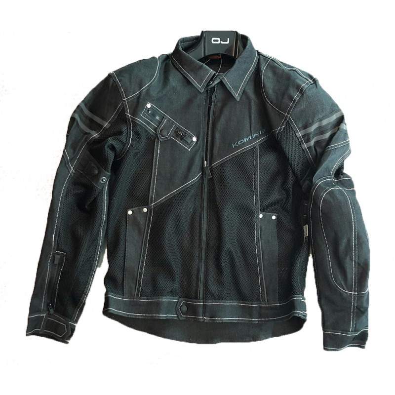 

New Arrival!Komine JK006 Denim Jacket Unisex Woman Men Motorcycle Jackets