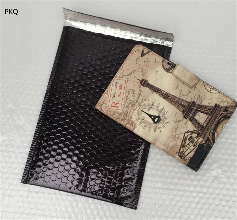 

10pcs Large MaGlossy Black Bubble Mailers Bubble Bags Postal Bags Gift Packaging Padded Shipping Envelopes 28*38cm x 4cm