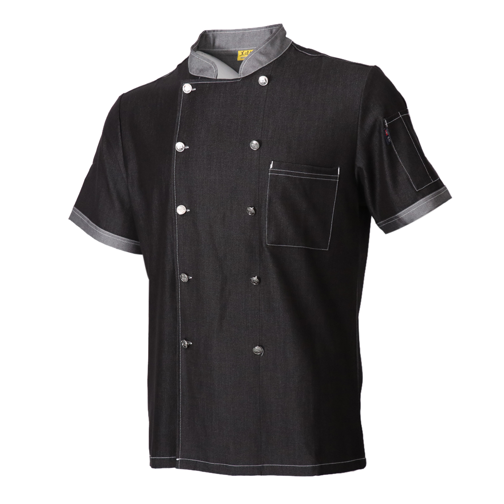 

Chef Works Men Women Chef Cook Coat Cowboy Kitchen Jacket