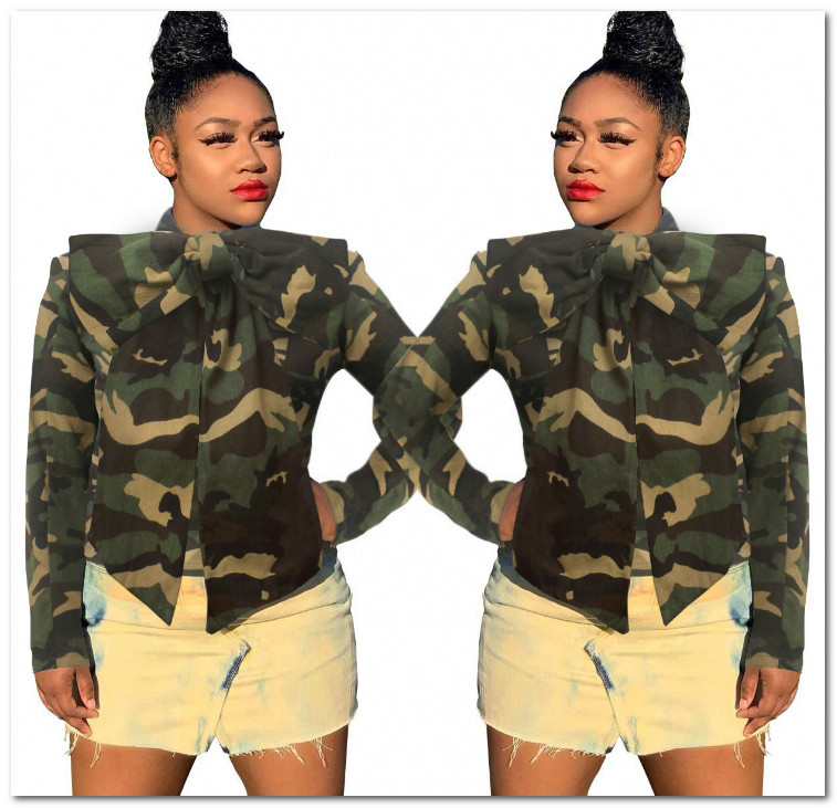 blusa camuflada mujer