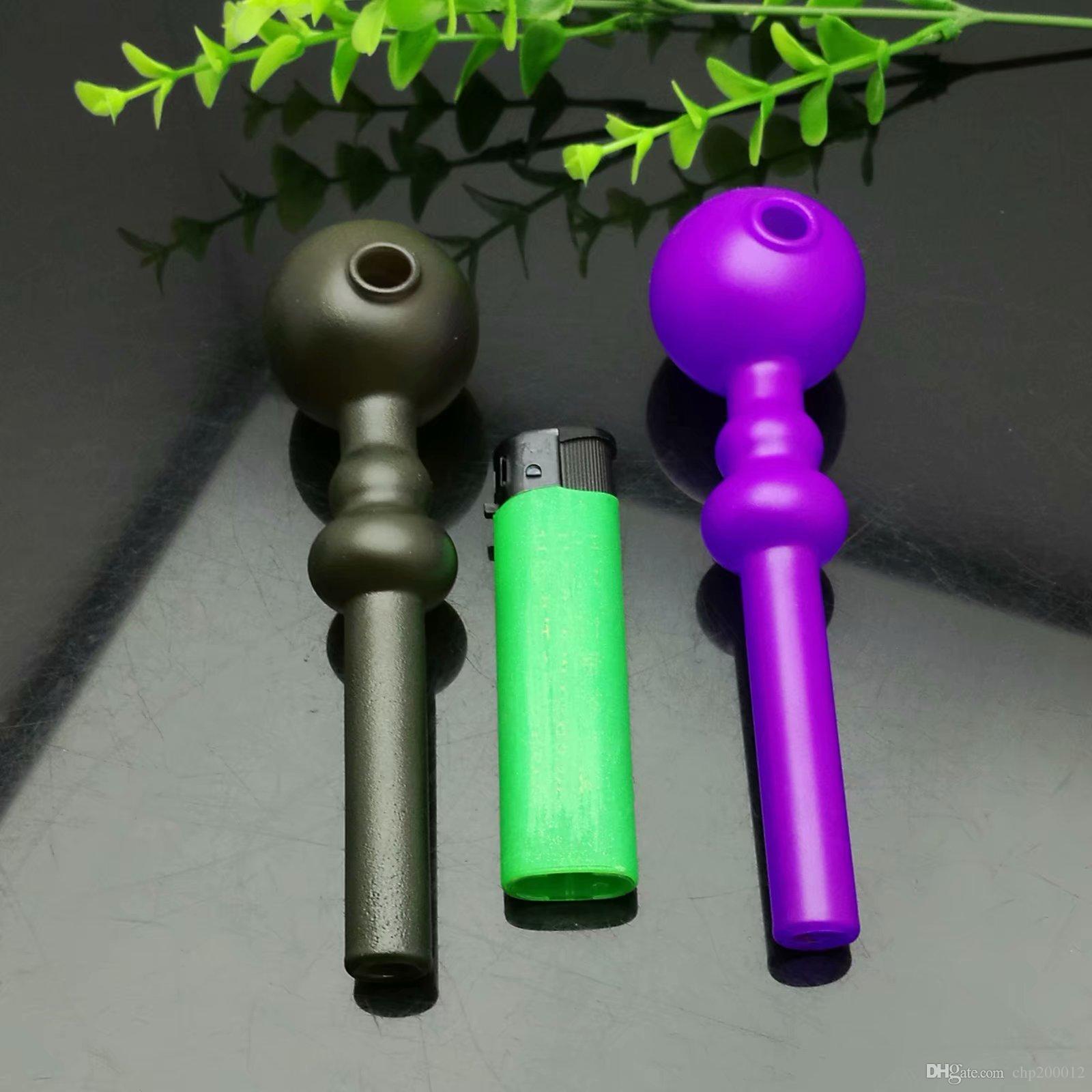 

New type of high temperature color-changing gourd glass cigarette pot Great Pyrex Glass Oil Burner Pipe Thick oil rigs glass water pipe