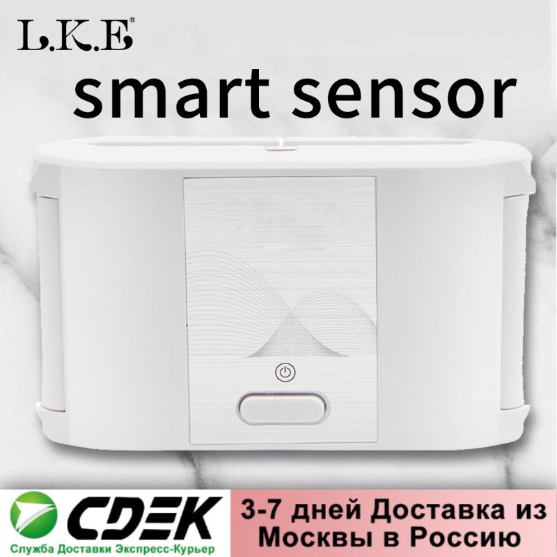 

LKE UV LED Lamp For Nails Dryer 12 LEDs Gel Nail Lamp Drying For Gel Varnish 2 Timing Ice Manicure, 24w pink