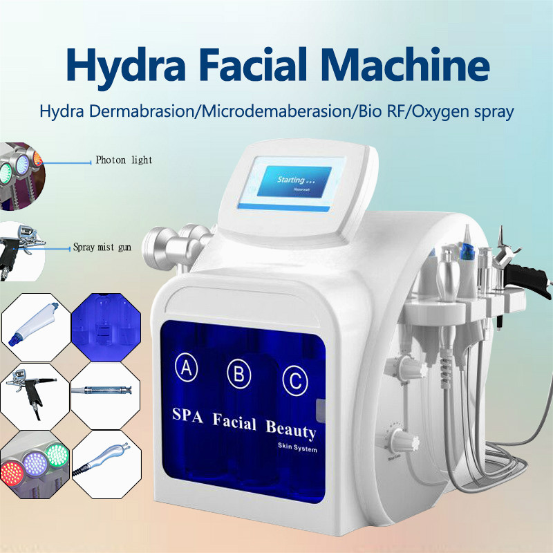 

New Arrival !Hydrodermabrasion Machine Water Peel Deep Cleaning RF BIO Skin Lifting Hydrafacial Dermabrasion Aqua Peel Facial Machine