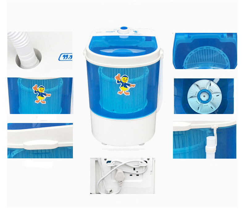 Buy Dropship Products Of 4.5kg Mini Washing Machine Single Tub Kids