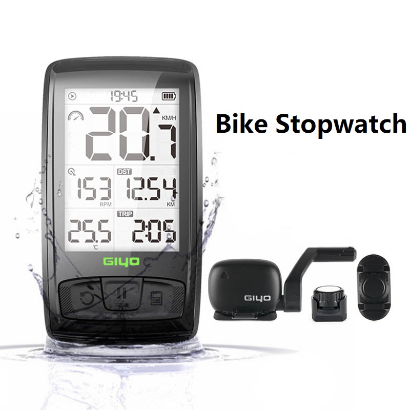

BLE4.0 Wireless Bicycle Computer Mount Holder Bicycle Speedometer Speed/Cadence Sensor Waterproof Cycling Bike Computer