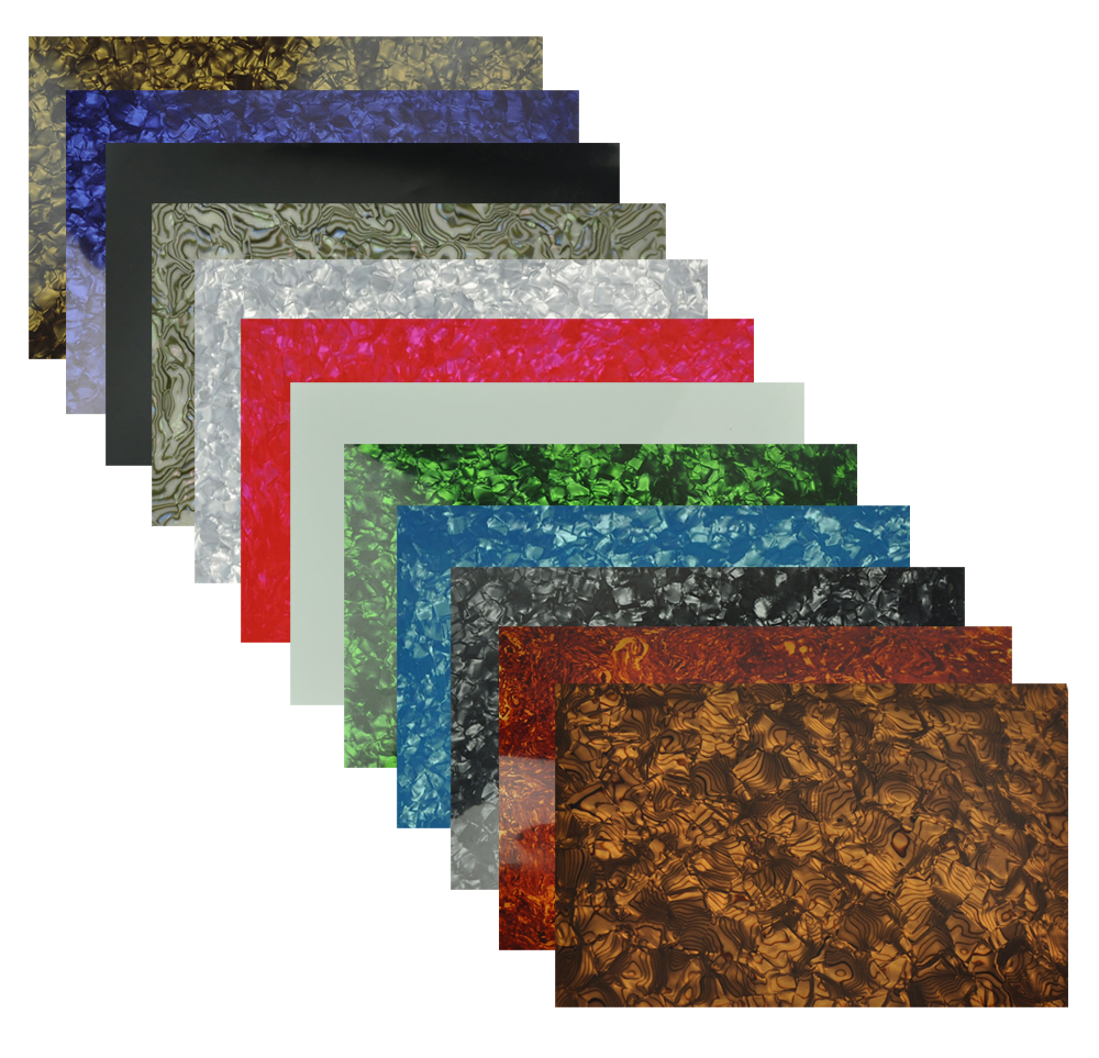 

Thin 0.46mm Celluloid Sheet 300x700mm for Pickguard Custom Inlays Guitar Pick Guitar Builder Luthier