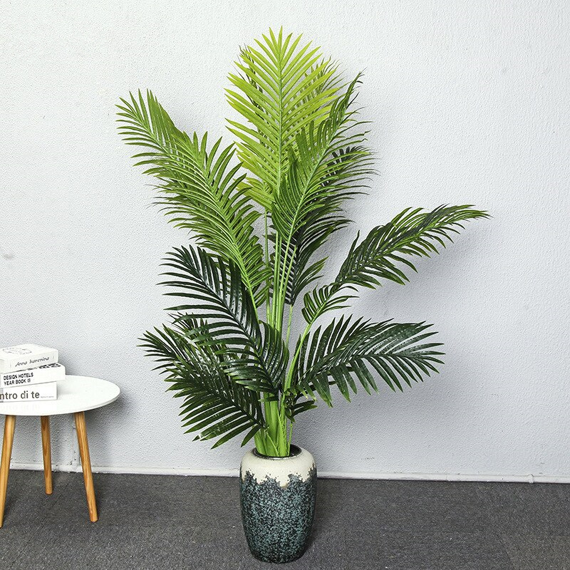 

Fake tree 150cm 3 stems scattered tail rich anemone without pot large greenery plants home decoration artificial plants, 1.5m