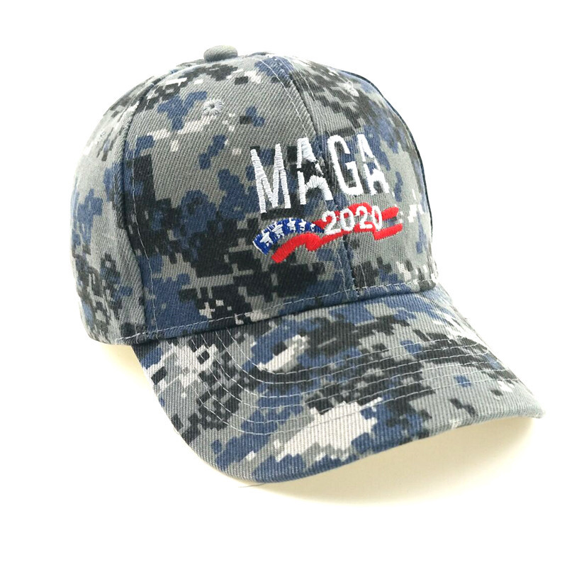 

Men Hat Make America Great Again Camouflage Hat Embroidery Donald Trump Hats MAGA Cap Trump Sports Support Baseball Caps, Blue;gray