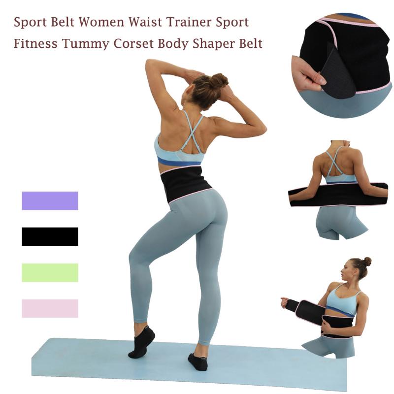 

Women Waist Trainer Leg Shapers Slimming Belt Modeling Strap Body Shaper Slimming Corset Waist Leg Belt Lumbar Back, Bk