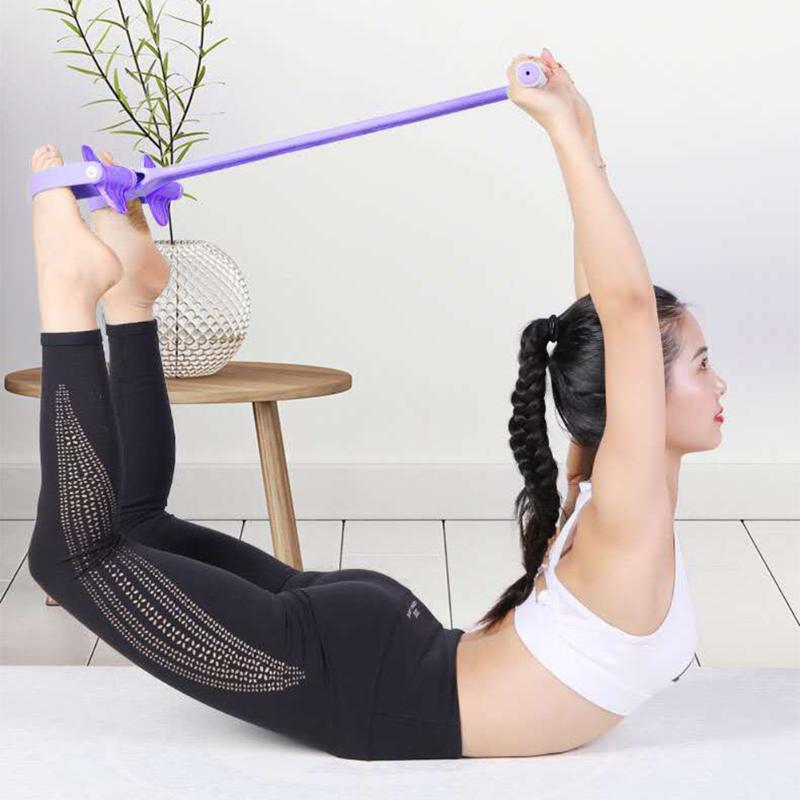 

Yoga TPR Workout Resistance Bands Pull Rope Fitness Training Sit-up Pedal Rally Multi-function Equipment for Exercise