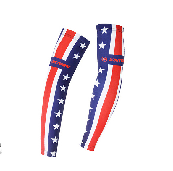 

XINTOWN Cycling Arm Warmers / Cycling Arm Sleeve / Sleeves warmers Blue Size:S-XXXL All In Stock CC4306, As pic