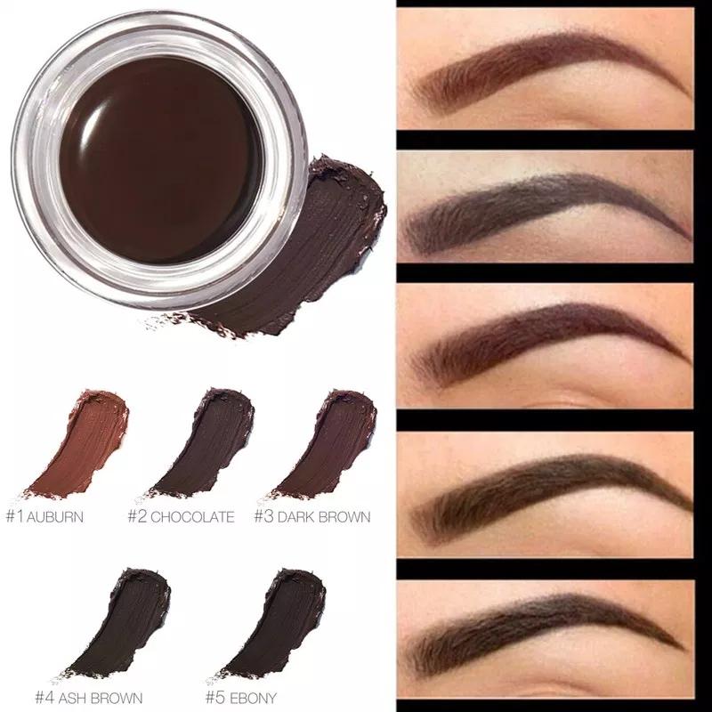 Nouveau sourcil pommade rehausseurs de sourcils maquillage sourcil 11 couleurs avec emballage de vente au détail livraison gratuite DHL