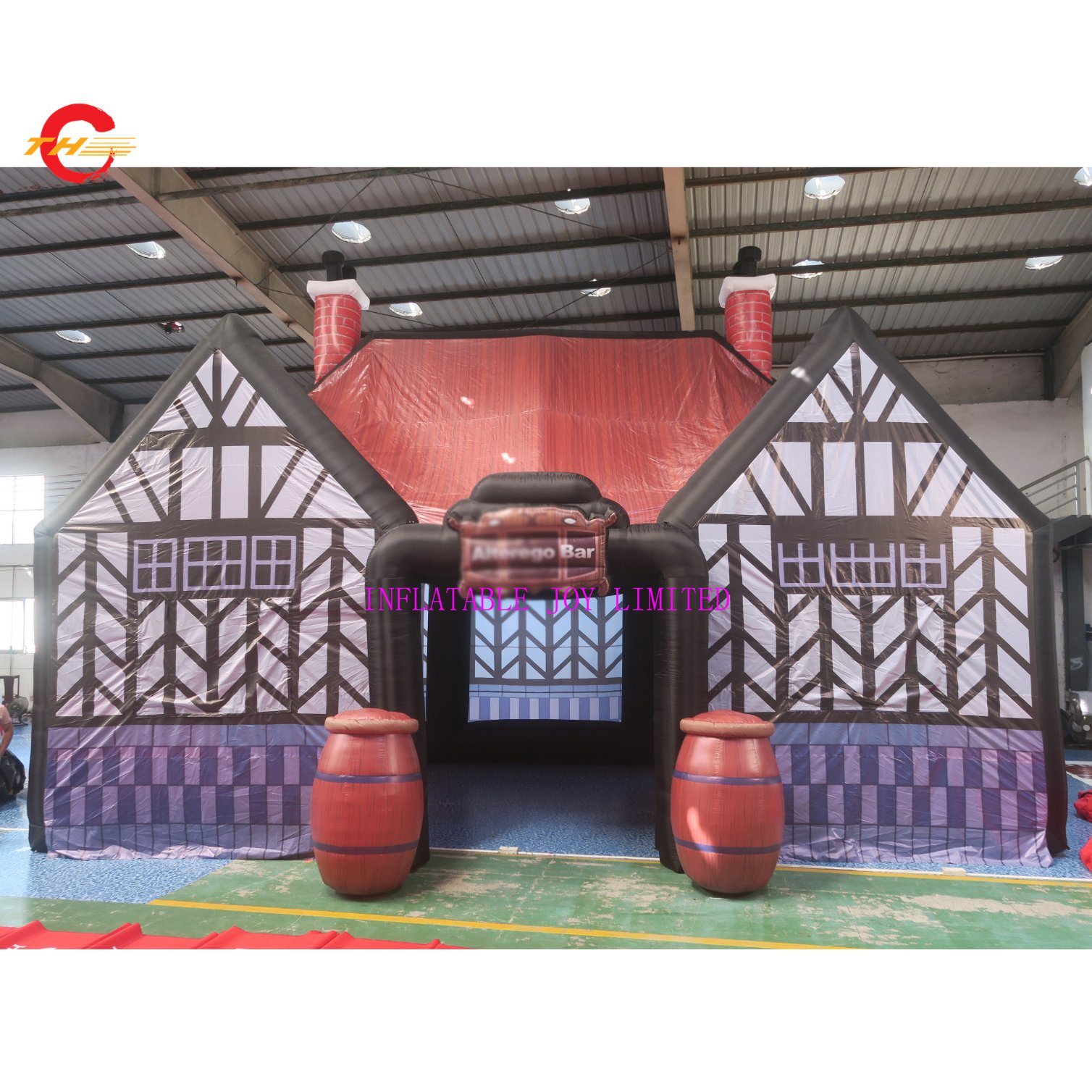 

8x5x5m Commercial outdoor portable inflatable bar tent,oxford cloth inflatable pub, Irish Bar