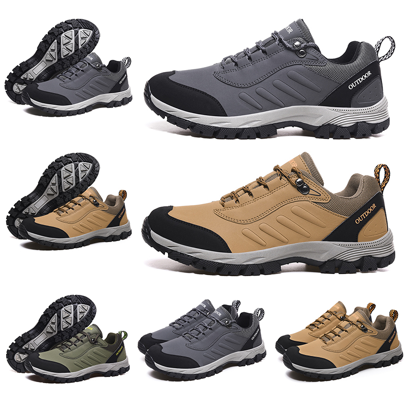 

Cheap Wholesale men women running shoes Olive Green Khaki Grey Outdoor shoes mens trainers sport sneakers Homemade brand Made in China