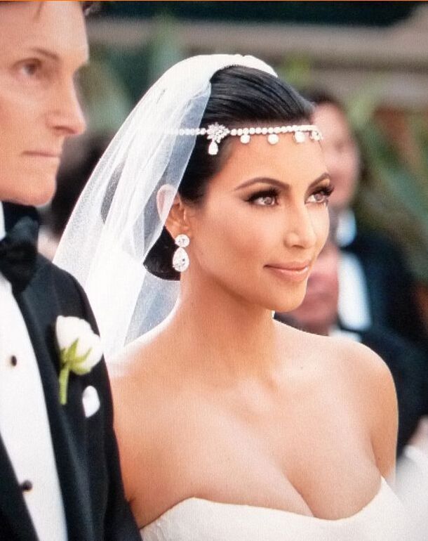 

2020 Bridal Hair Accessories E&A Style Wedding Hair Accessories Headdress Hair Band Celebrity Forehead Women Headpieces