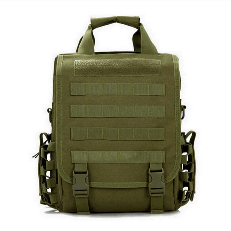 

Outdoor Bag Backpack Tactical Molle Laptop Bag Hiking Trekking Camping Hunting Sports Handbag Large Capacity, Black