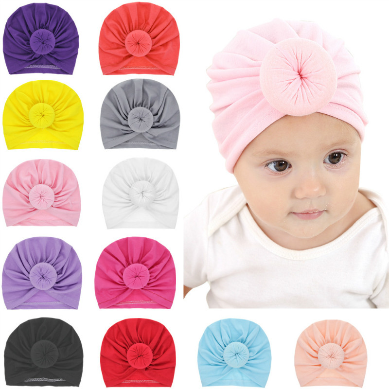 baby skull caps cotton