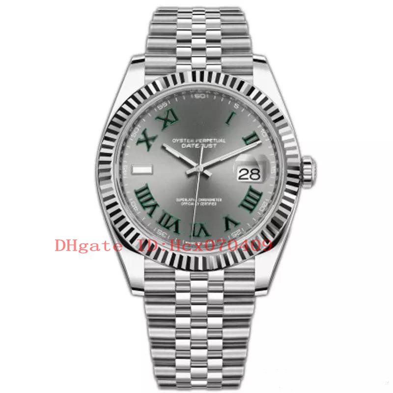 

Multiple Styles 41mm Stainless Steel Solid Clasp Automatic Movement 2813 Movement Mechanical Watch Men Date President Mens Watches, Box papers add to car