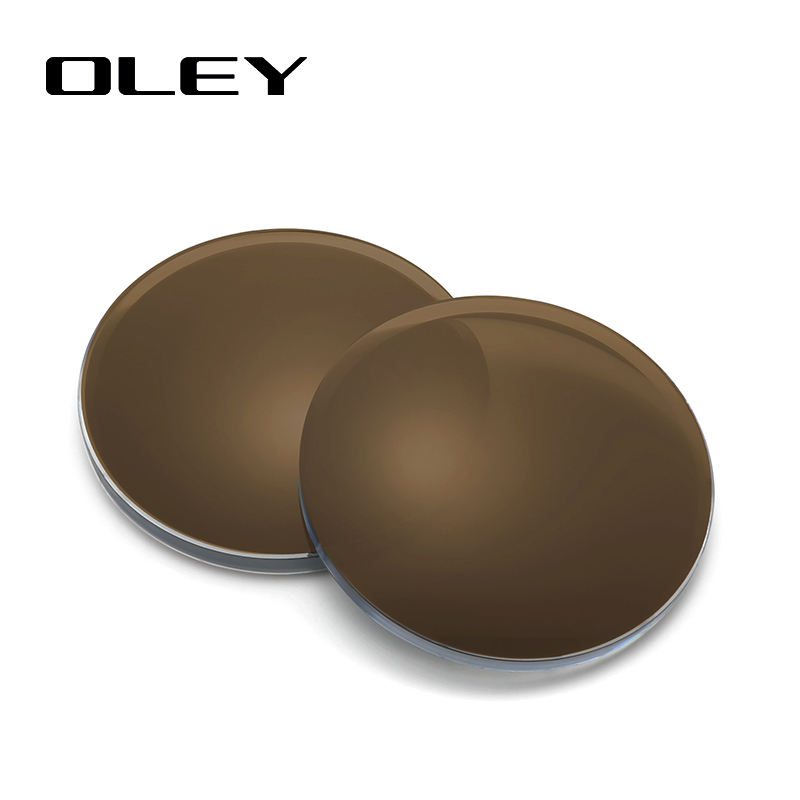 

OLEY Anti-glare 1.56 1.61 1.67 Prescription CR-39 Resin Sun Glasses Lenses Myopia Polarized UV400 Lens Y0101